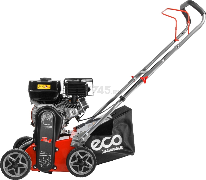 Аэратор-скарификатор для газона бензиновый ECO SCG-400 (EC1554-8) - Фото 4