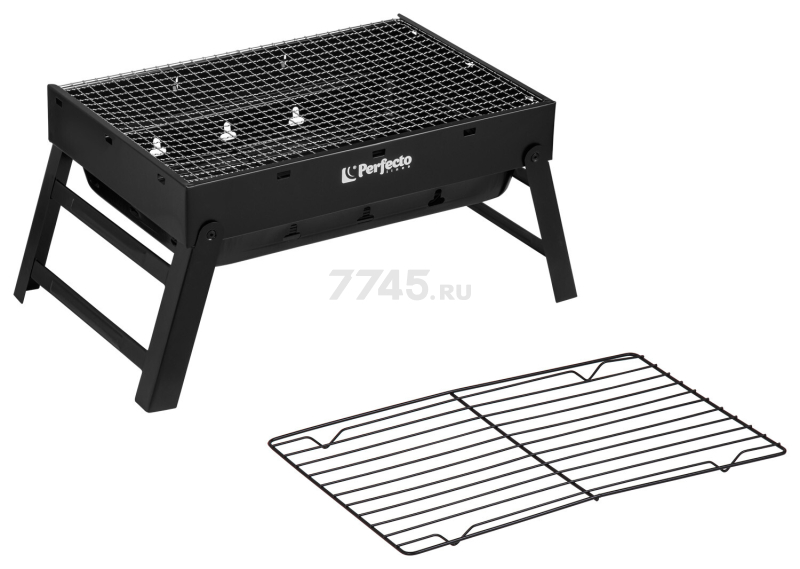 Мангал-барбекю PERFECTO LINEA 43х29х23 см (47-143292) - Фото 12