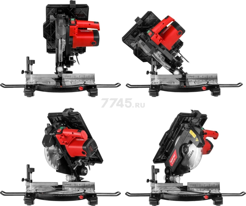 Пила торцовочная комбинированная WORTEX MS 2112 LMB (0329323) - Фото 11