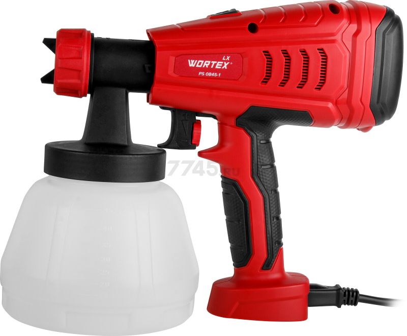 Краскораспылитель электрический WORTEX LX PS 0845-1 (0333222) - Фото 11