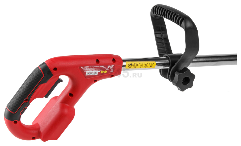 Триммер аккумуляторный WORTEX TB 3018-1 XLT SOLO (0333241) - Фото 4