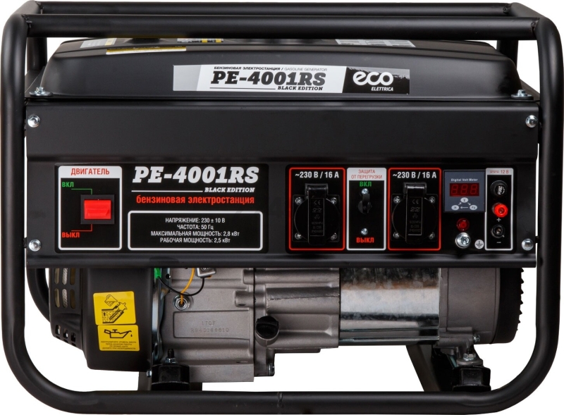 Генератор бензиновый ECO PE-4001RS Black Edition (EC1565-1) - Фото 10