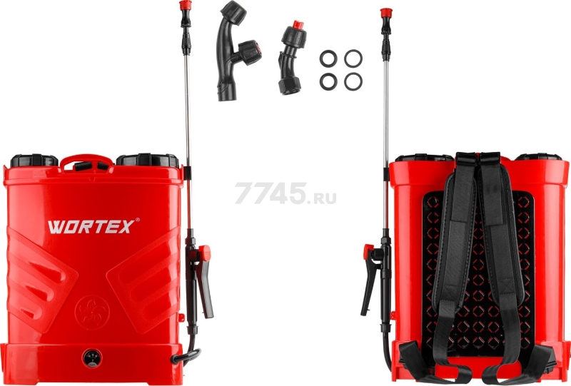 Опрыскиватель ранцевый аккумуляторный WORTEX KS 1680-1 Li XLT SOLO (0325259) - Фото 8