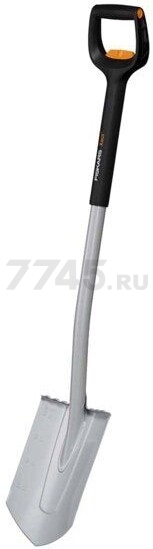 Лопата штыковая FISKARS Xact телескопическая закругленная (1066732) - Фото 8
