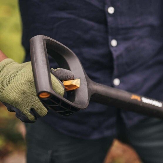 Лопата штыковая FISKARS Xact телескопическая закругленная (1066732) - Фото 13