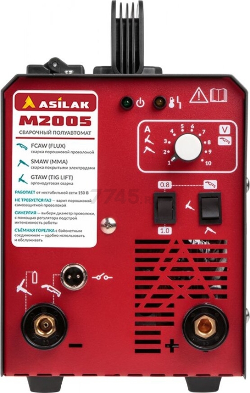 Полуавтомат сварочный ASILAK M2005 (AS1570-6) - Фото 9