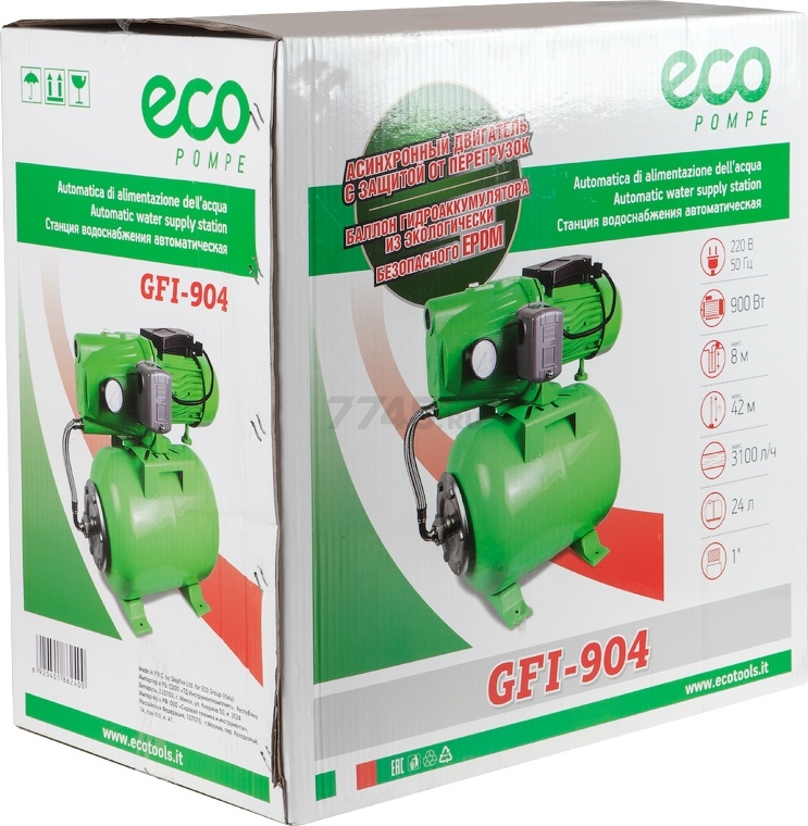 Насосная станция ECO GFI-904 - Фото 11