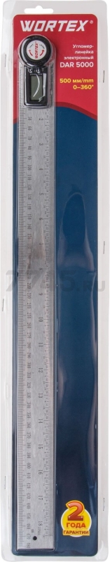 Угломер-линейка электронный WORTEX DAR 5000 (0323275) - Фото 6