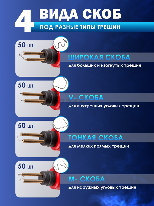 Паяльник импульсный WORTEX WG 7001 (0323287) - Фото 4