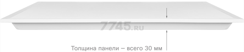 Панель светодиодная 36 Вт 4000К LEIDEN ELECTRIC LPRS (807013) - Фото 2