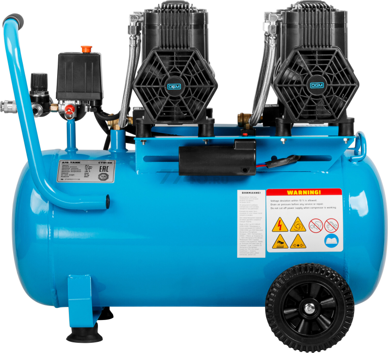 Компрессор безмасляный DGM AC-450F (DG2720-5) - Фото 13
