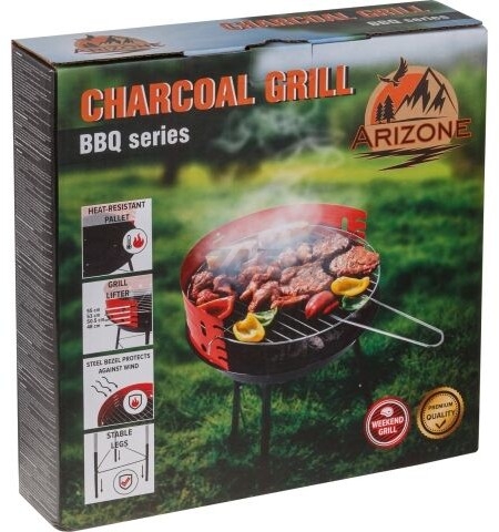 Гриль угольный разборный ARIZONE BBQ 35x35x56 см (47-353556) - Фото 8