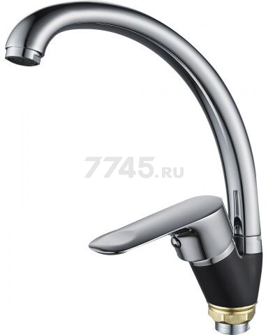 Смеситель для кухни ECONOCE серия 280 черный (EC0283BL) - Фото 12