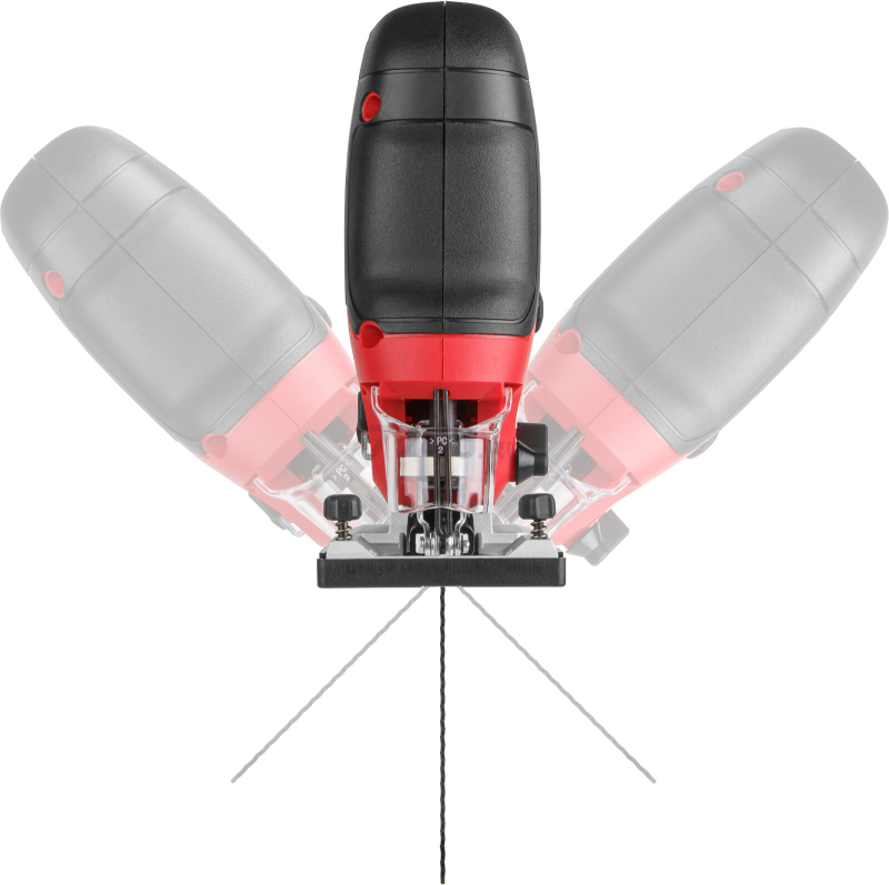 Лобзик аккумуляторный WORTEX CJS 1330 XLT SET (1325401) - Фото 9