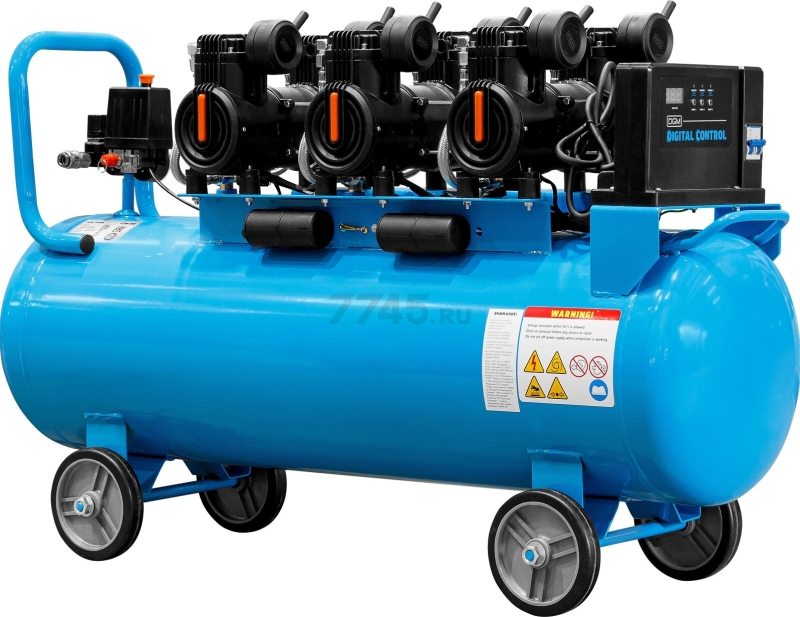 Компрессор безмасляный DGM AC-6100LD (DG2720-3) - Фото 14