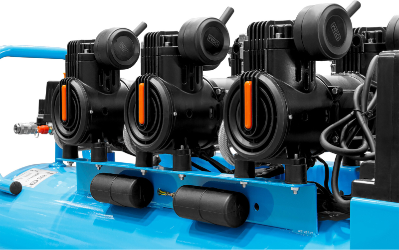 Компрессор безмасляный DGM AC-6100LD (DG2720-3) - Фото 15