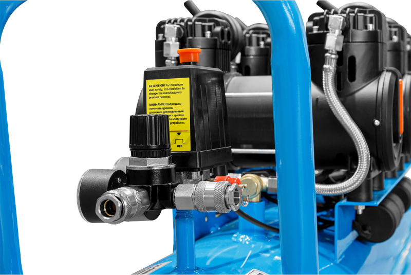 Компрессор безмасляный DGM AC-6100LD (DG2720-3) - Фото 18