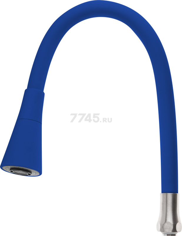 Излив гибкий для смесителя AV Engineering синий (AVZAP-2SBL) - Фото 9