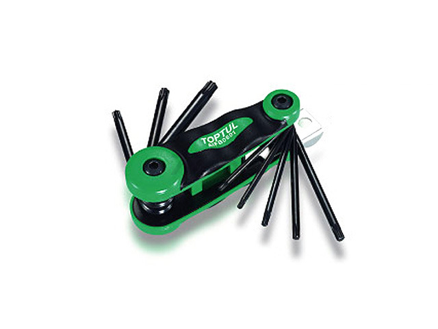 Набор ключей Torx T9-Т40 8 предметов TOPTUL (AIFB0801)
