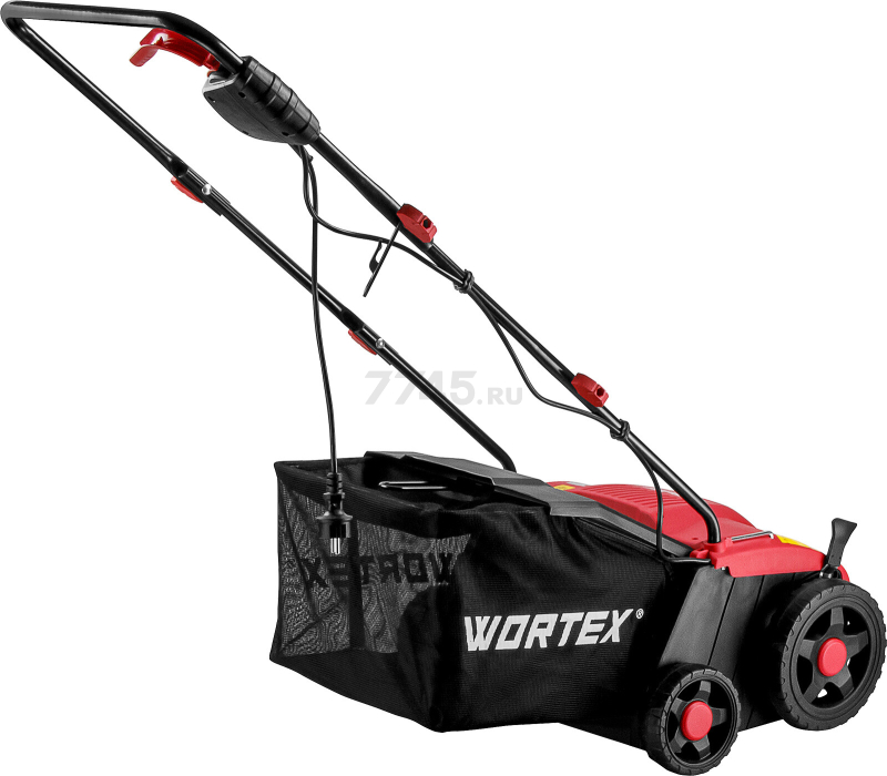 Аэратор-скарификатор для газона электрический WORTEX AE 3212-1 S (1334455) - Фото 10