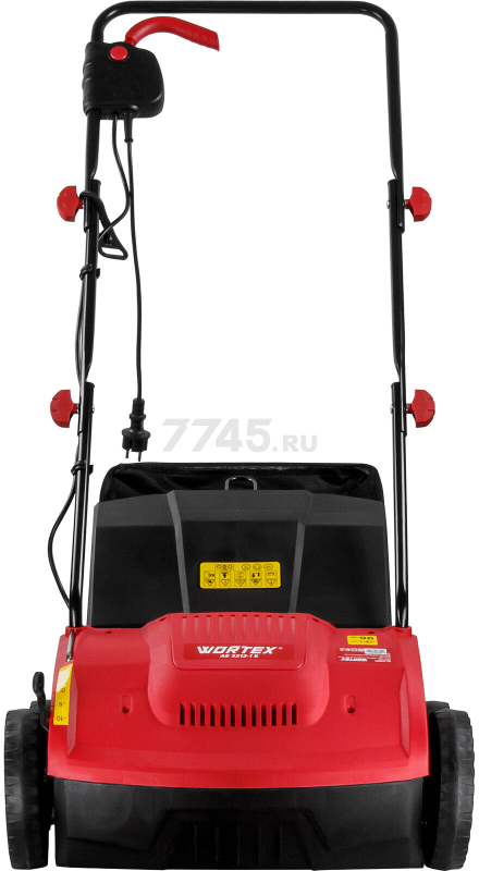 Аэратор-скарификатор для газона электрический WORTEX AE 3212-1 S (1334455) - Фото 11