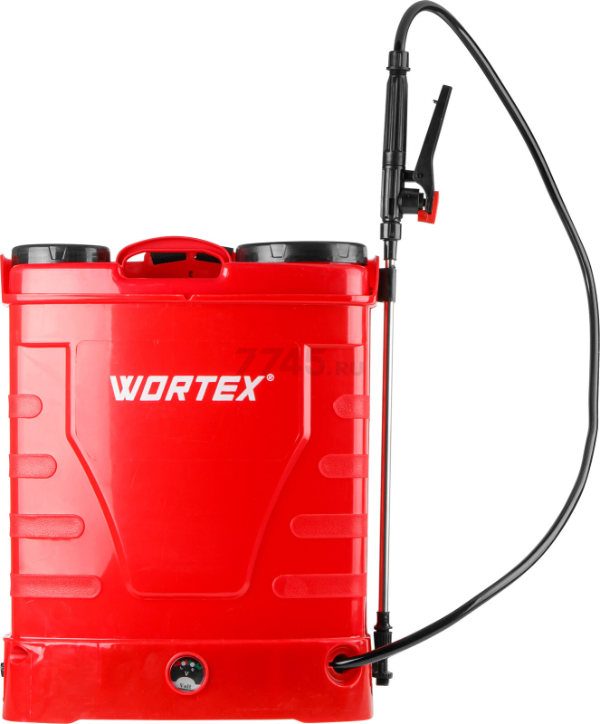 Опрыскиватель ранцевый аккумуляторный 16 л WORTEX KS 1670 SET (1334463) - Фото 6
