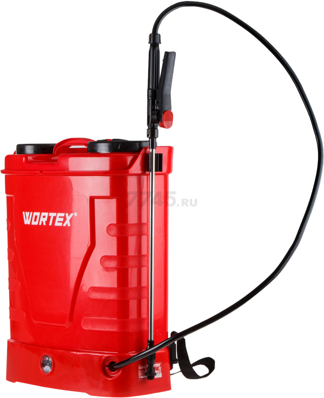 Опрыскиватель ранцевый аккумуляторный 16 л WORTEX KS 1670 SET (1334463) - Фото 9