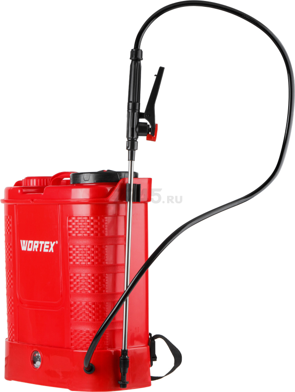 Опрыскиватель ранцевый аккумуляторный 12 л WORTEX KS 1280 SET (1334462) - Фото 4