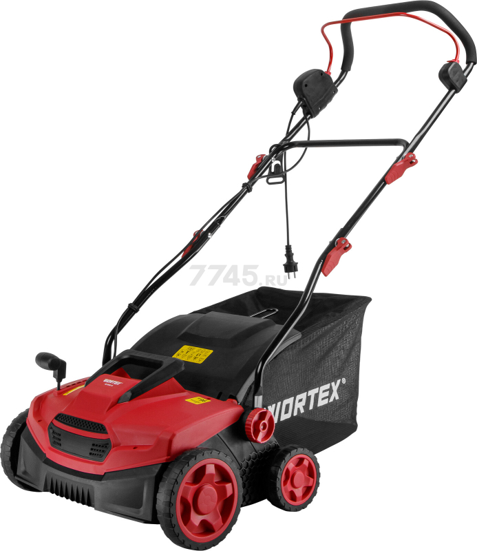 Аэратор-скарификатор для газона электрический WORTEX AE 3616-1 S (1334456) - Фото 10