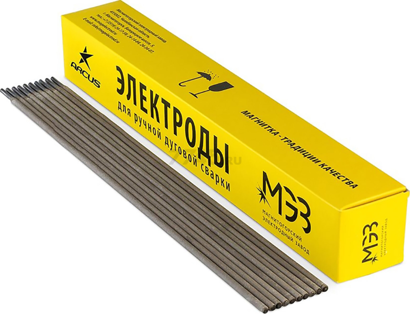 Электрод для углеродистой стали 3 мм МЭЗ/ARCUS АНО-4 5 кг (4627150030402)