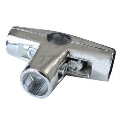 Соединитель для 4-х труб Т-образный STARFIX d25 мм хром (SMF-64321)