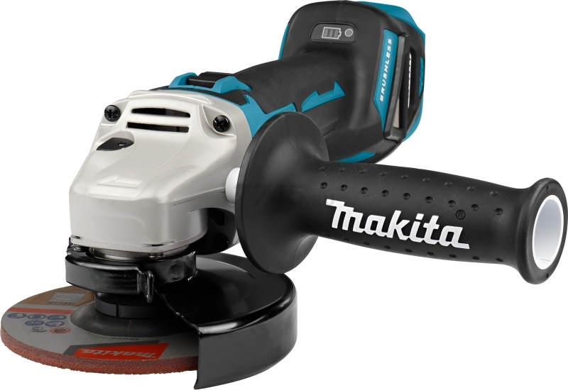Шлифмашина угловая аккумуляторная MAKITA LXT DGA 511 RT (DGA511RT) - Фото 14