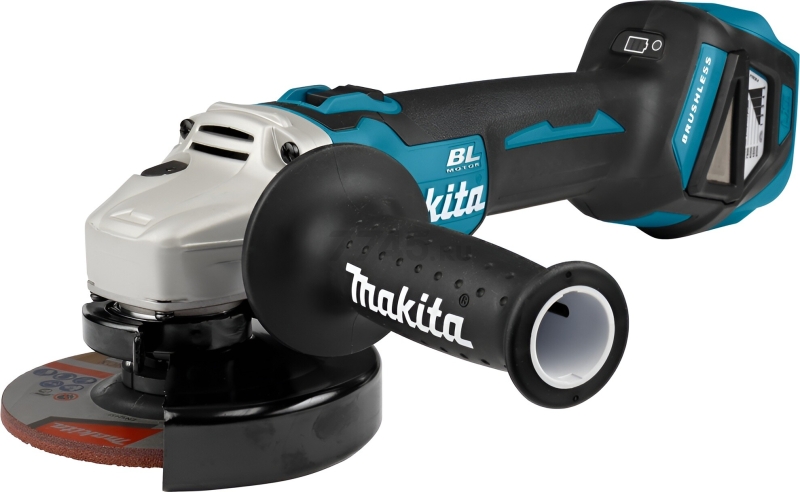 Шлифмашина угловая аккумуляторная MAKITA LXT DGA 511 RT (DGA511RT) - Фото 19