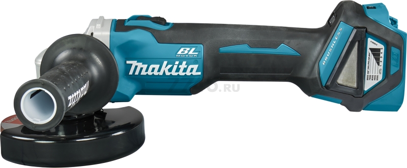 Шлифмашина угловая аккумуляторная MAKITA LXT DGA 511 RT (DGA511RT) - Фото 18