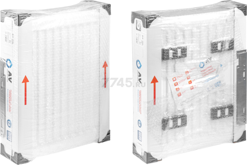 Радиатор стальной AV Engineering Expert EB 22-3-11 300х1100 мм (AVE-22311B) - Фото 11