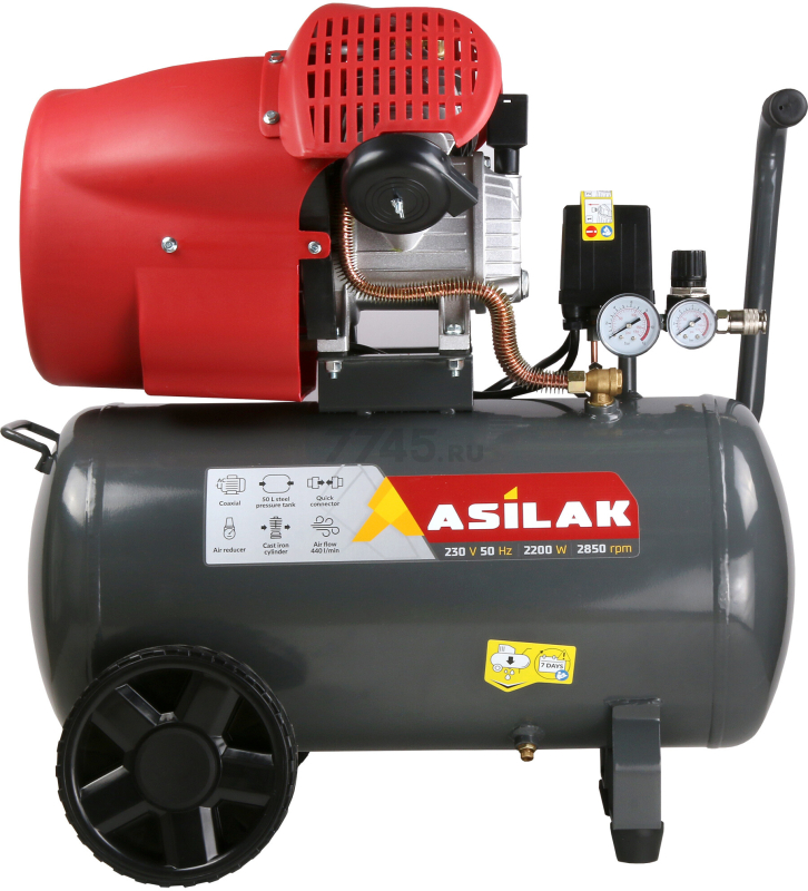 Компрессор ASILAK SLA-544 (AS2840-2) - Фото 6