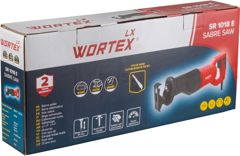 Пила сабельная WORTEX LX SR 1018 E (1326521) - Фото 14