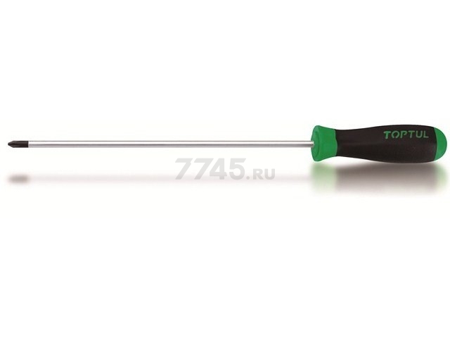 Отвертка крестовая PH1 250 мм TOPTUL Extra Long (FBCB0125)