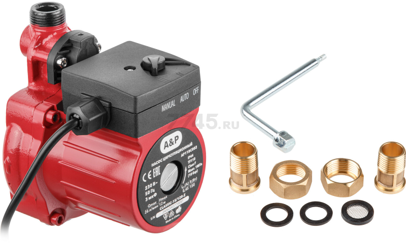 Насос циркуляционный A&P Classic-15/120-Z (AP118C002) - Фото 8