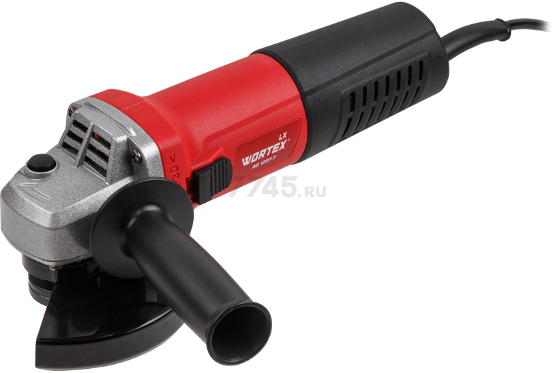 Шлифмашина угловая (болгарка) WORTEX LX AG 1207-7 (1335618) - Фото 8