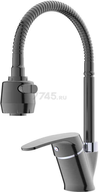 Смеситель для кухни ECONOCE серия 690 черный (EC0691BL)