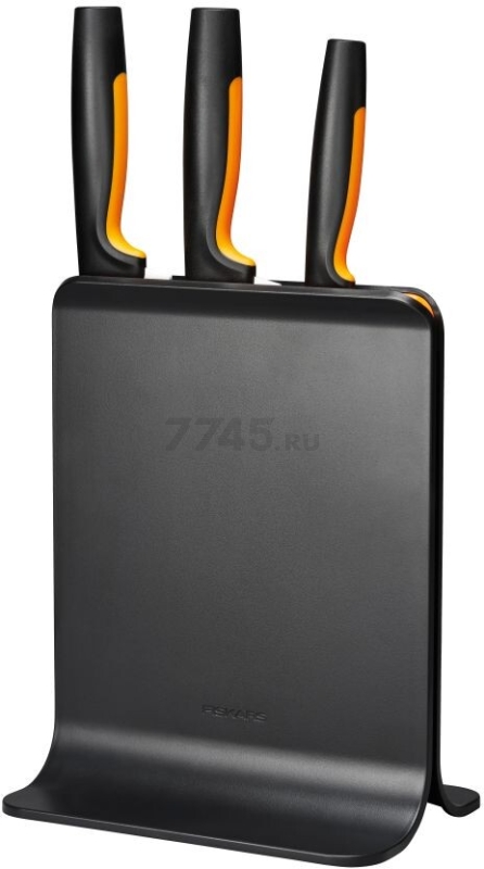 Набор ножей 3 штуки FISKARS FF пластиковый блок (1057555) - Фото 9