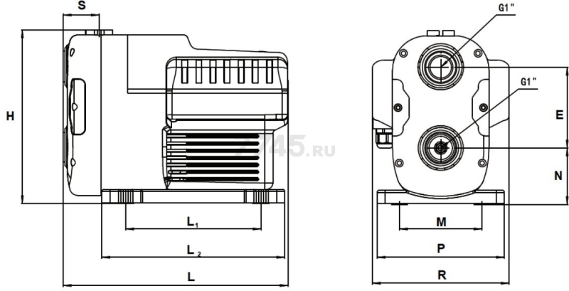 Насосная станция A&P Defender II (AP118D002) - Фото 7