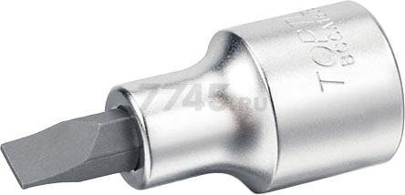 Головка 1/4" с насадкой шлицевой 6,5 мм TOPTUL (BCCA086E)