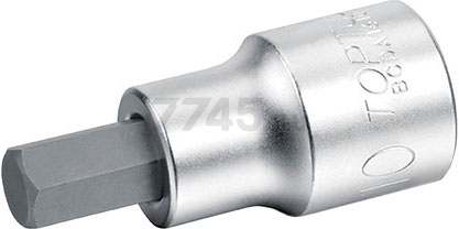 Головка 1/4" с насадкой HEX 7 мм TOPTUL (BCDA0807)