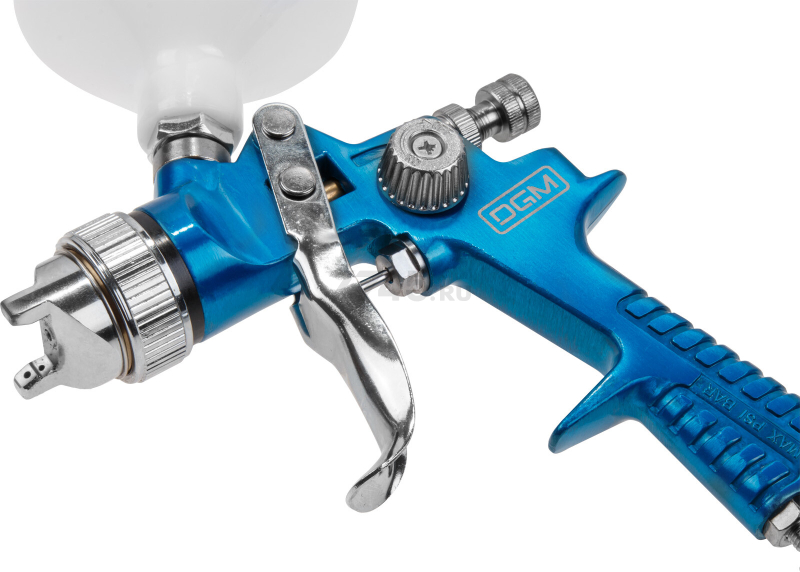 Краскопульт пневматический DGM Air Gun 800 (DG4016-3) - Фото 6
