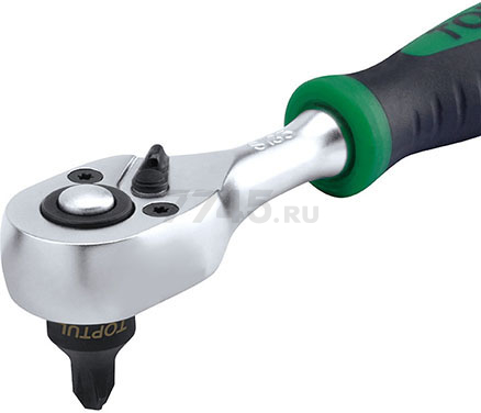 Головка 1/4" с насадкой шлицевой 3 мм SNCM+V TOPTUL (BCCB0803) - Фото 2