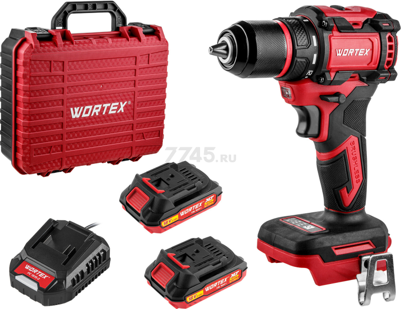 Дрель-шуруповерт аккумуляторная WORTEX BD 2025-1 Dli ALL1 XLT (1329838) - Фото 11