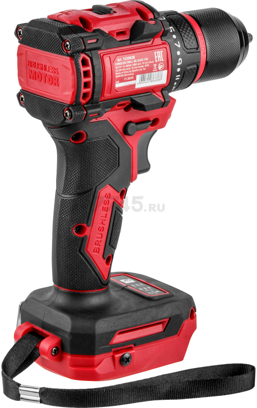 Дрель-шуруповерт аккумуляторная WORTEX BD 2025-1 Dli ALL1 XLT (1329838) - Фото 15