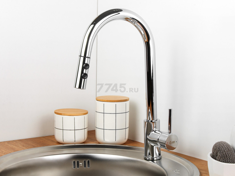 Смеситель для кухни AV ENGINEERING Tro хром (AVTRO1-10698CH) - Фото 10